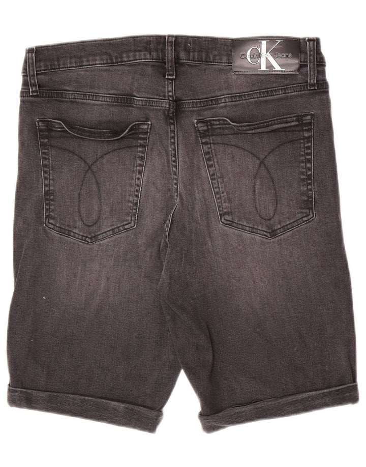 Męskie spodenki jeansowe Calvin Klein W33 Średnioszare, bawełniane