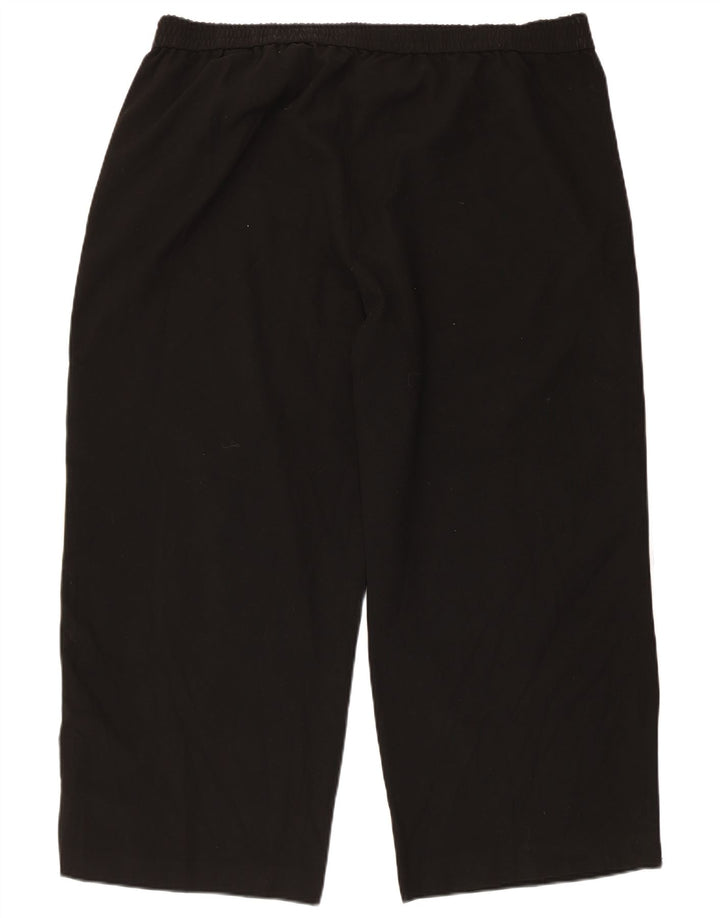 Damskie spodnie dresowe Marks & Spencer Crop UK 24 4XL Czarny poliester