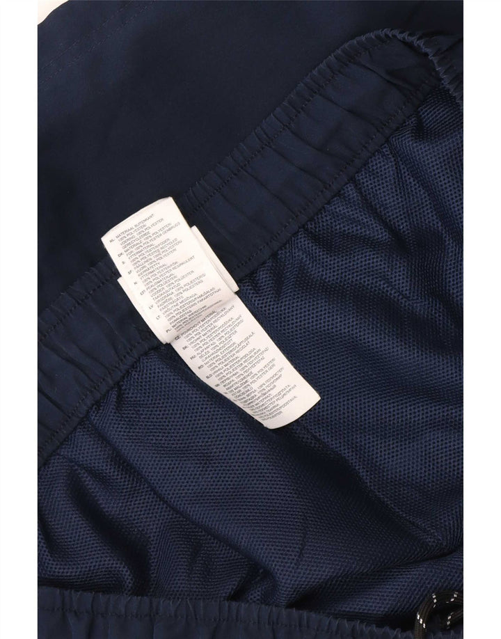 Męskie spodenki sportowe Adidas Climalite XL granatowe, poliestrowe