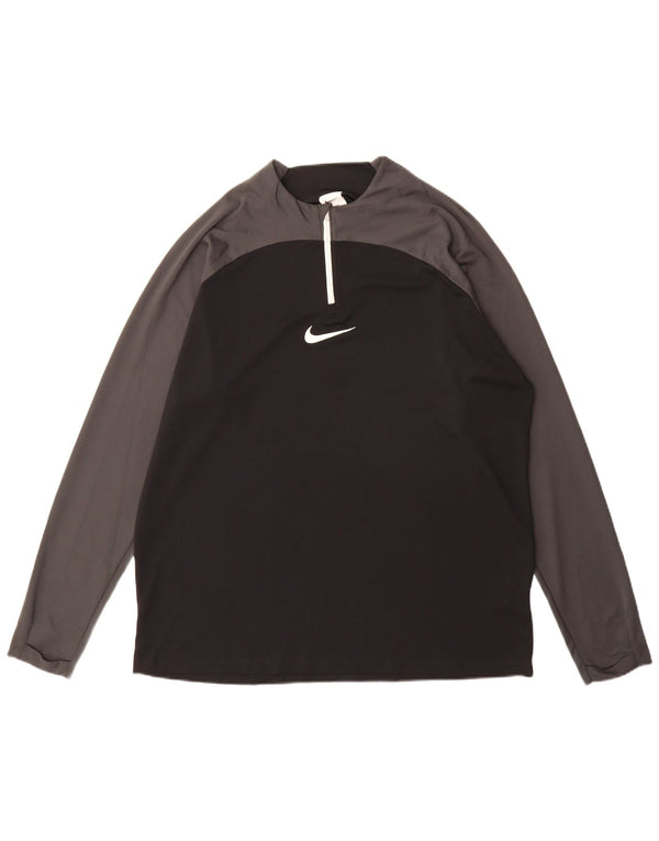 Męska koszulka Nike Dri Fit z długim rękawem XL w kolorze czarnym