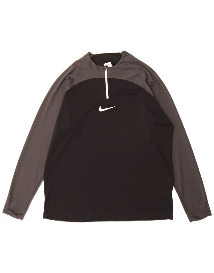 Męska koszulka Nike Dri Fit z długim rękawem XL w kolorze czarnym