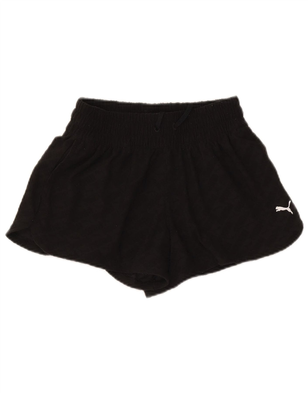 Damskie spodenki sportowe Puma UK 10, małe, czarne, poliestrowe