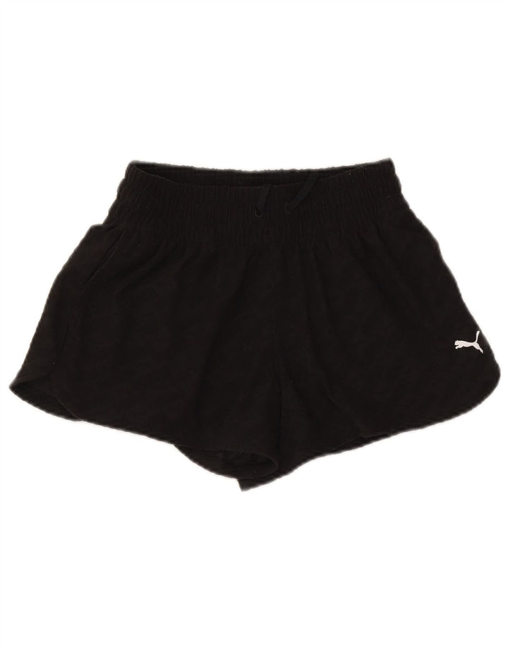 Damskie spodenki sportowe Puma UK 10, małe, czarne, poliestrowe