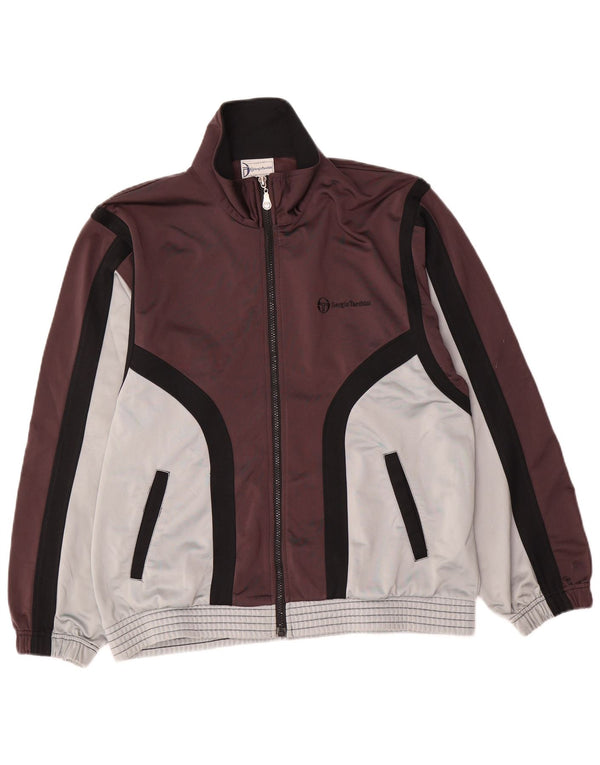 Męska kurtka dresowa Sergio Tacchini IT 46 Small Brown Colorblock