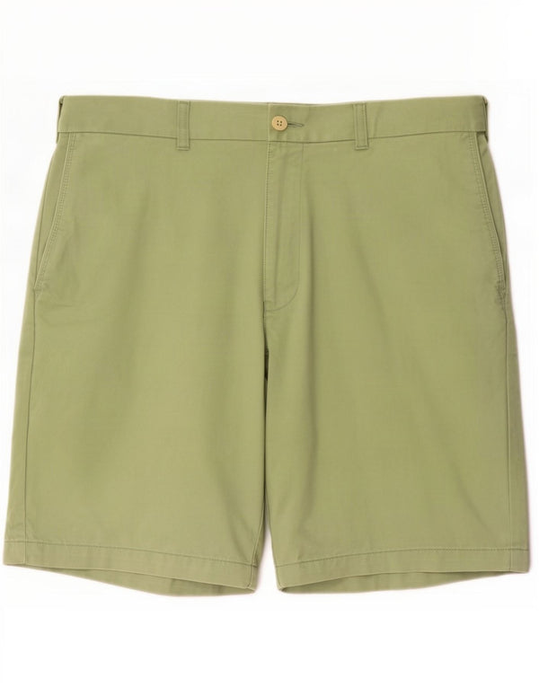 Męskie spodenki Chino Marks & Spencer W38 XL, zielone, bawełniane