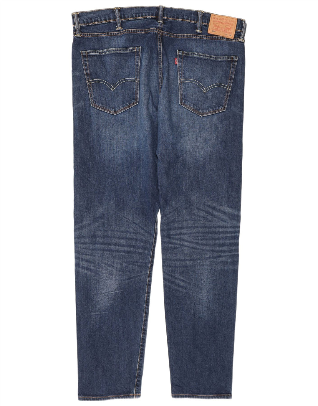 Męskie jeansy Levi's 502 Tapered W40 L34 Niebieskie bawełniane