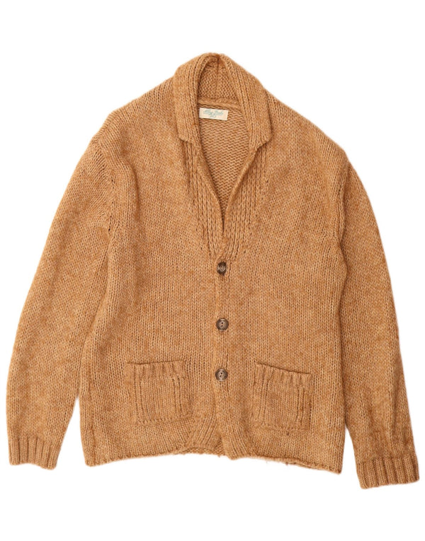 Damski sweter rozpinany ALLEY DOCKS UK 18 XL Brązowy akryl