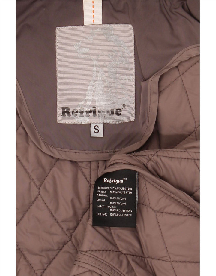 Damska pikowana kurtka Refrigiwear UK 10, mała, szary poliester
