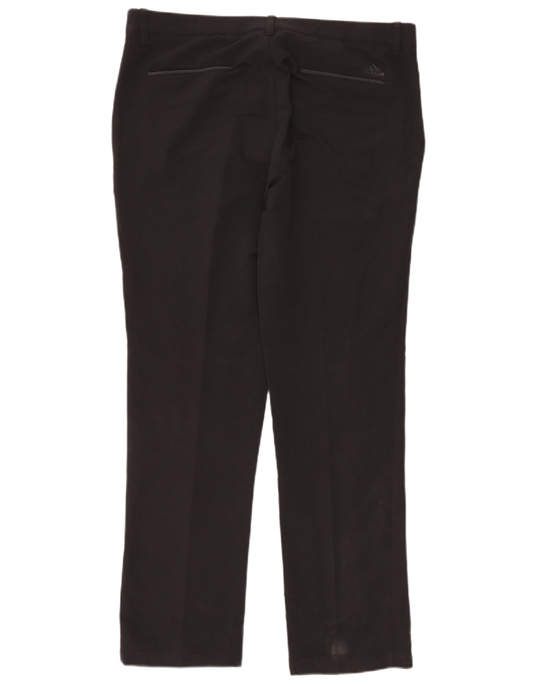 Adidas Męskie Proste Spodnie Chino W36 L32 Czarny Poliester