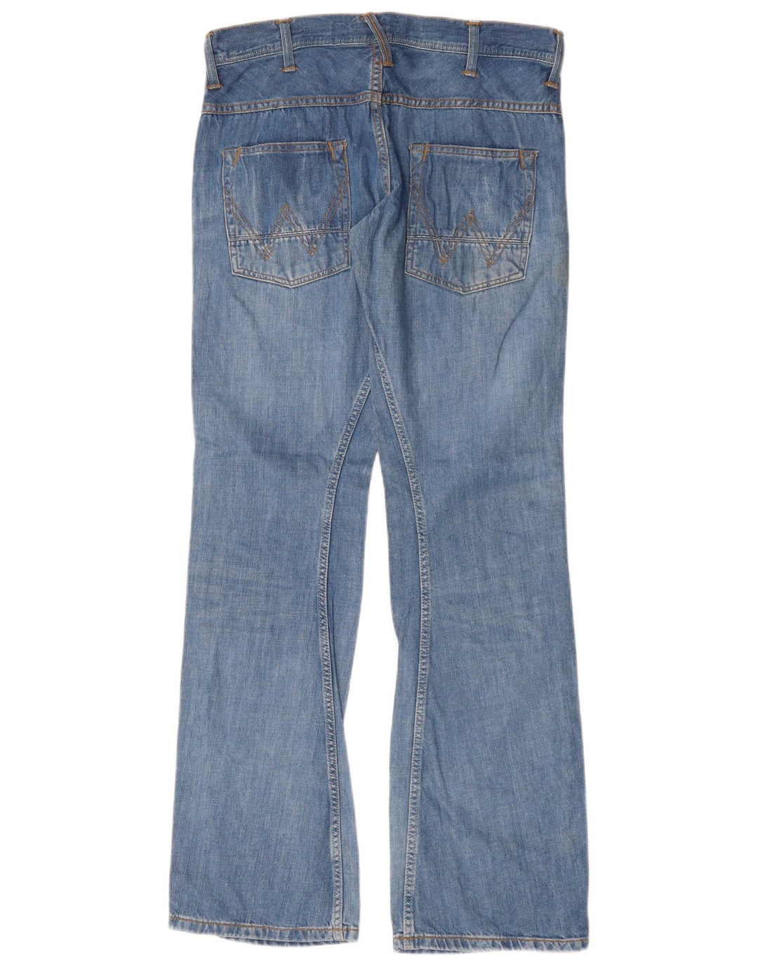 Męskie jeansy Sharkey Bootcut WRANGLER W31 L34, niebieskie, bawełniane