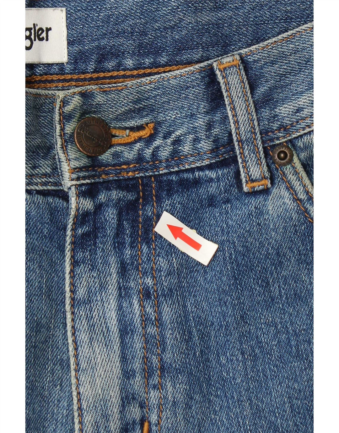 Męskie jeansy Wrangler Texas Straight W30 L28 Niebieskie, bawełniane