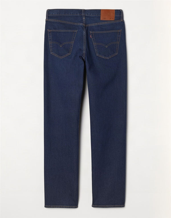 Męskie dżinsy Levi's 501 Straight W32 L32 Granatowa bawełna