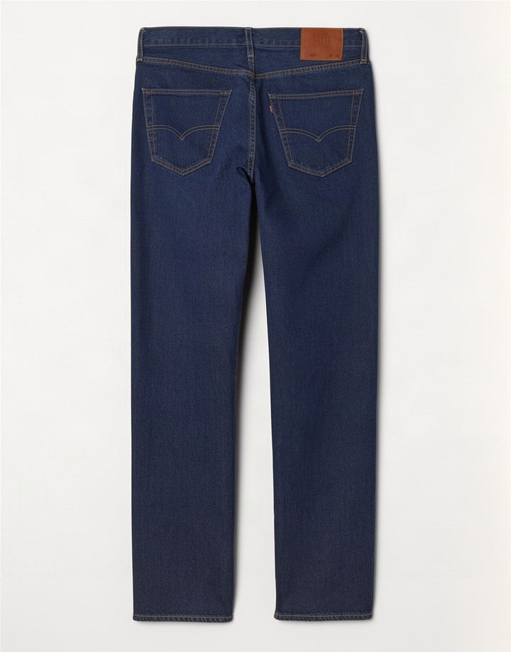 Męskie dżinsy Levi's 501 Straight W32 L32 Granatowa bawełna