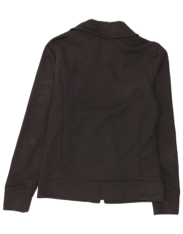 Damska bluza dresowa Adidas UK 8, mała, czarna bawełna