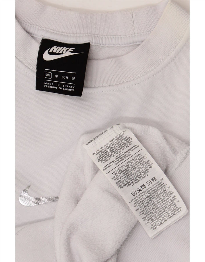 Damski sweter oversize Nike UK 6 XS, wielokolorowy, z blokami kolorów