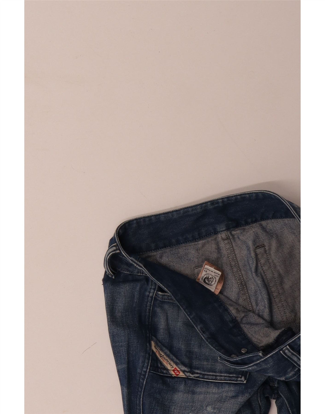 DIESEL Damskie jeansy Bootcut W31 L29 Niebieskie, bawełniane