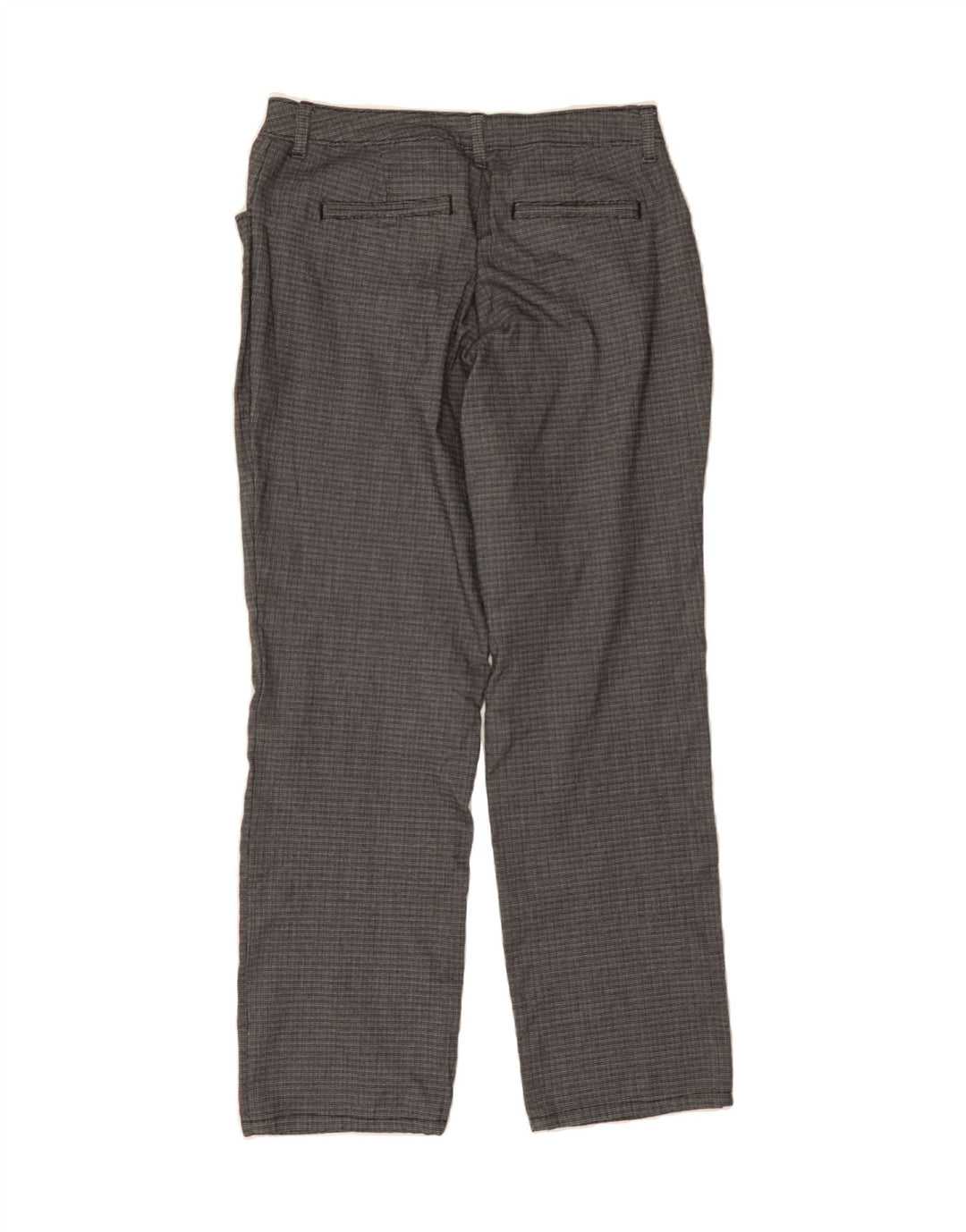 LEE Womens Straight Casual Trousers US 10 Large W32 L29 Grey Check Vintage Lee and Second-Hand Lee from Messina Hembry 