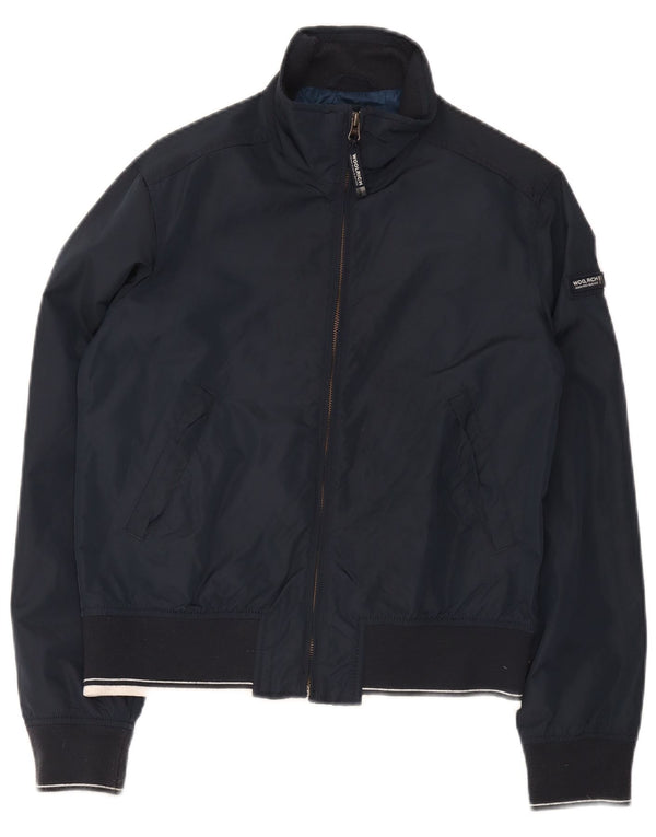 Kurtka bomberka chłopięca Woolrich 13-14 lat, granatowa, nylonowa