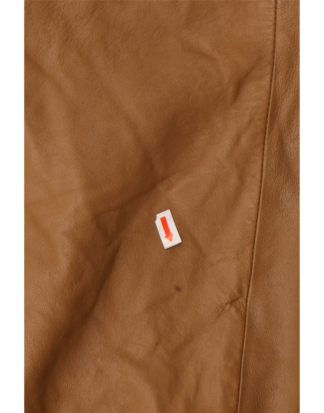VINTAGE Womens Leather Jacket IT 50 XL Brown Leather Vintage Vintage and Second-Hand Vintage from Messina Hembry 