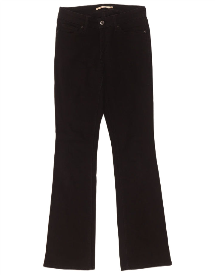 Damskie dżinsy Levi's 715 Bootcut W26 L32 Czarna bawełna