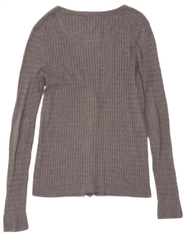 Sweter damski Massimo Dutti UK 14, duży, szary