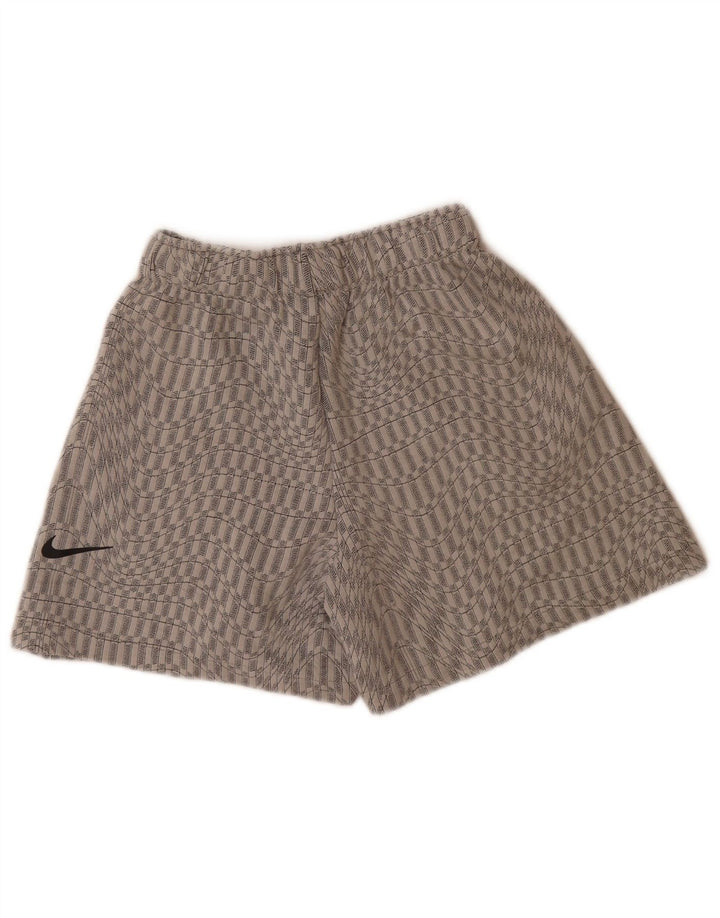 Damskie spodenki sportowe Nike UK 6 XS Szary, geometryczny poliester