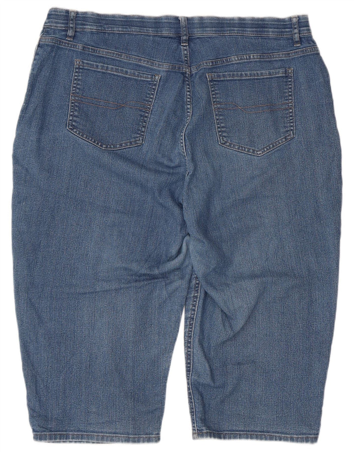 Damskie spodenki jeansowe Lee Riders W40 2XL Niebieskie, bawełniane