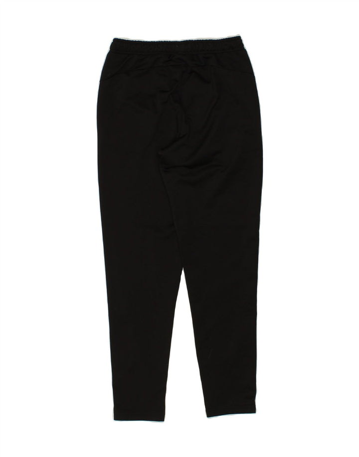 PUMA Boys Tracksuit Trousers 11-12 Years Black Polyester Vintage Puma and Second-Hand Puma from Messina Hembry 