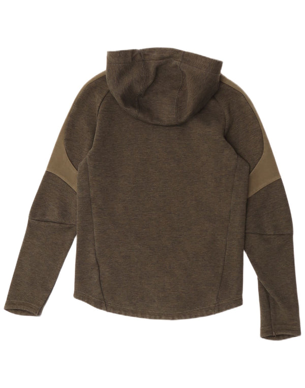 Męska bluza z kapturem Puma, mała, bawełniana w kolorze khaki