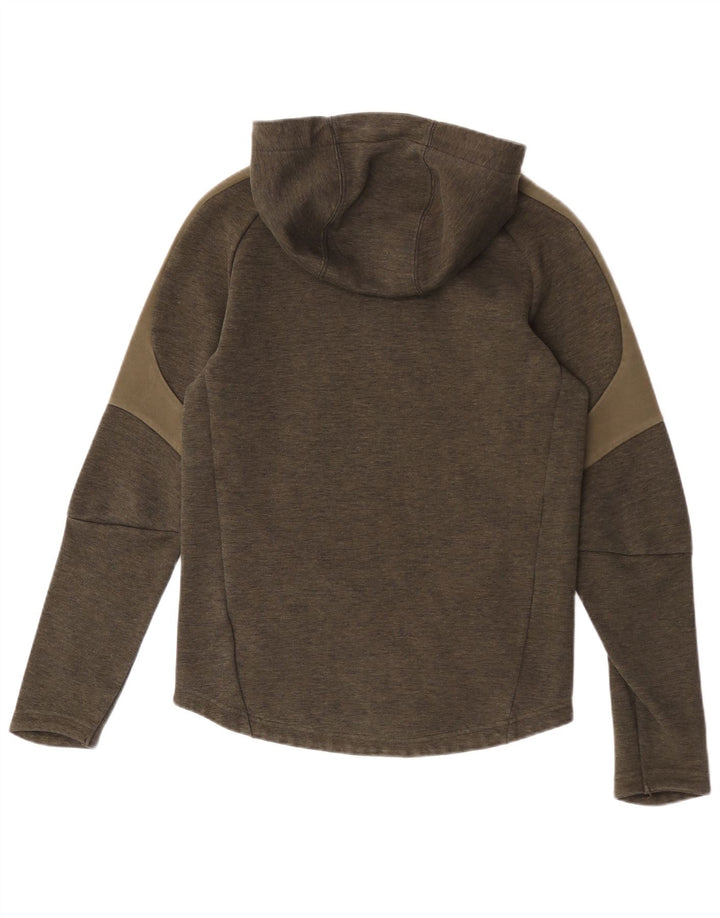 Męska bluza z kapturem Puma, mała, bawełniana w kolorze khaki