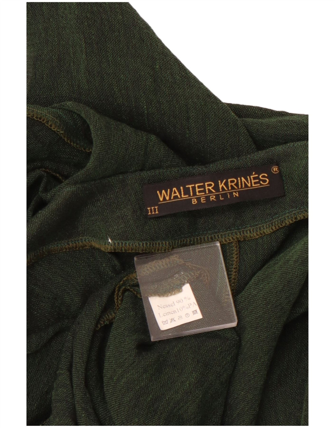 Damski krótki kardigan VINTAGE UK 16, duży, zielony, bawełniany