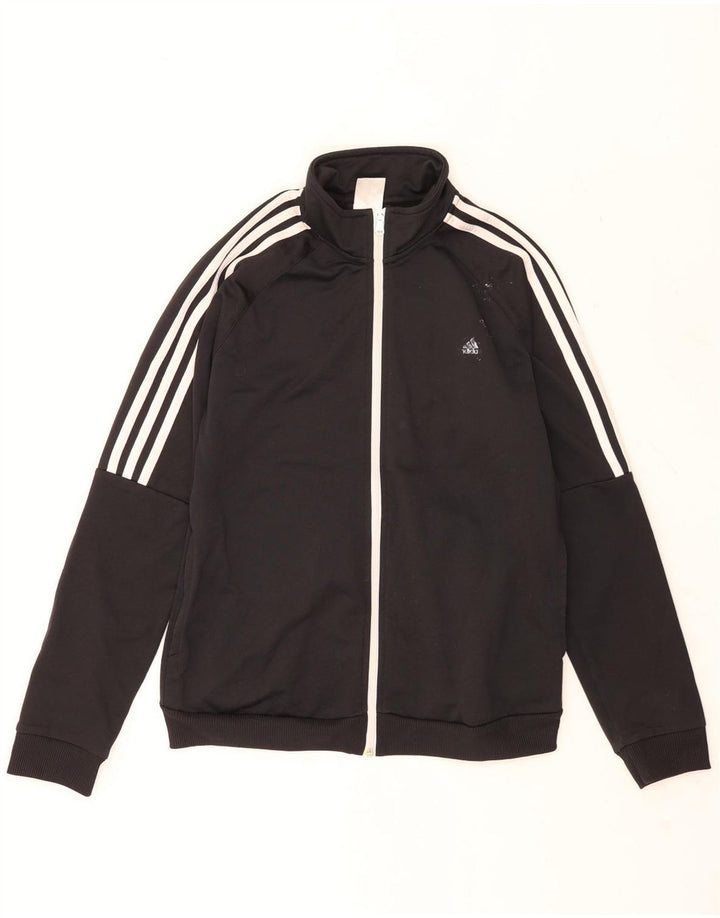 Damska bluza dresowa Adidas UK 12/14 Średni czarny poliester