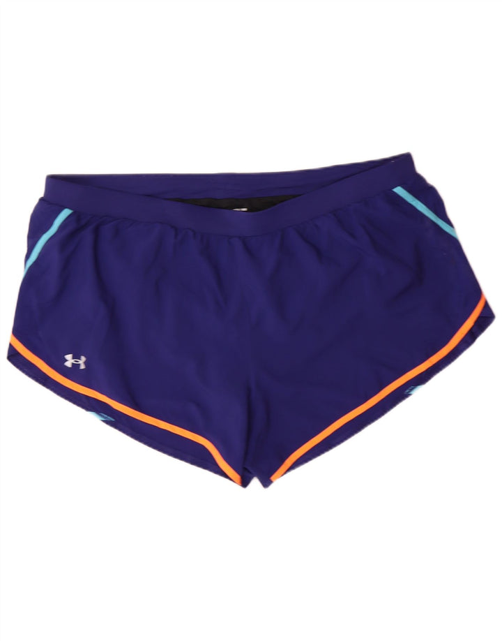Damskie spodenki sportowe UNDER ARMOUR Heat Gear UK 22 3XL Granatowy poliester