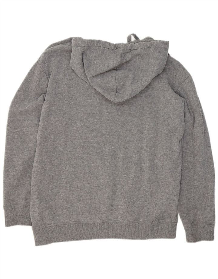 Męski sweter z kapturem Vans, mały, szary, bawełniany w cętki