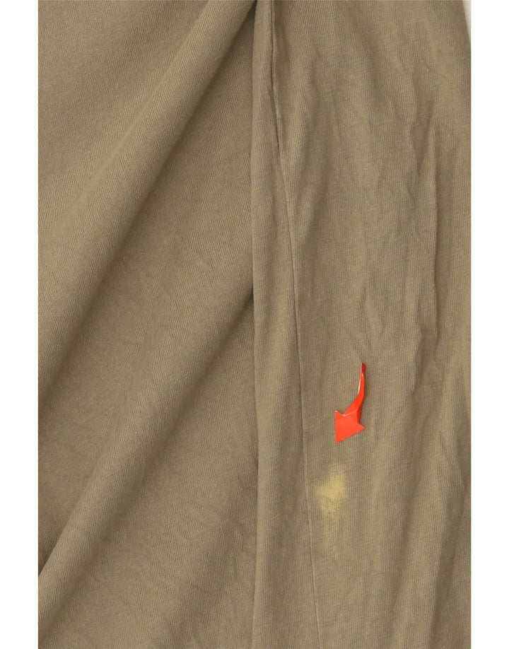 Męski T-shirt z grafiką PUMA, duży, khaki
