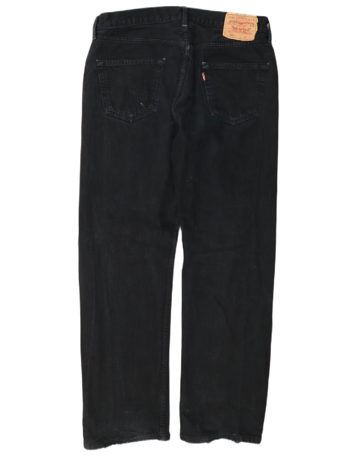 Męskie dżinsy Levi's 501 Straight W34 L32 Granatowe