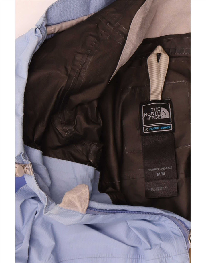 Damska kurtka przeciwdeszczowa z kapturem The North Face UK 14 w kolorze średnioniebieskim