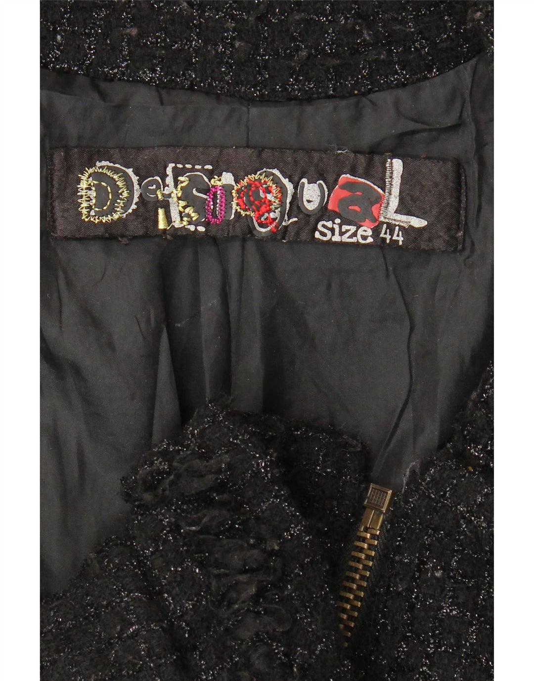 Damska kurtka użytkowa Desigual EU 44 XL czarna