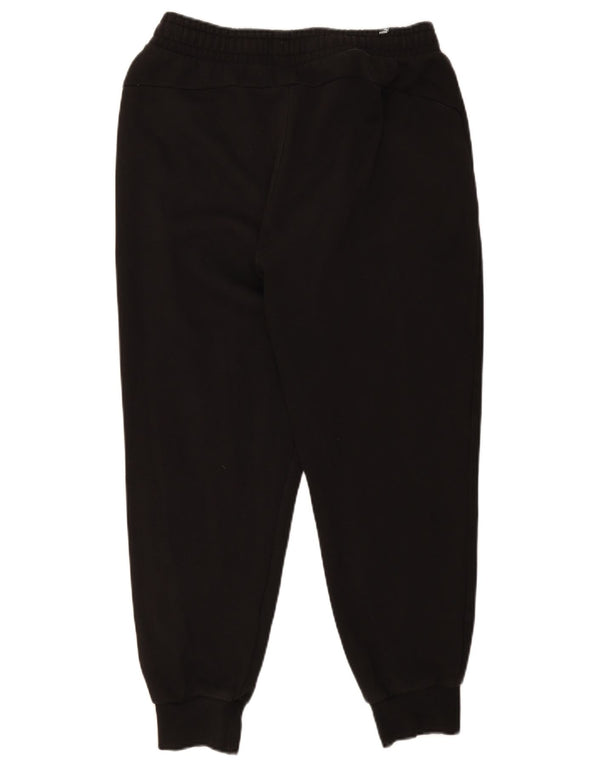 Damskie spodnie dresowe Puma Joggers UK 14, duże, czarne, bawełniane, sportowe