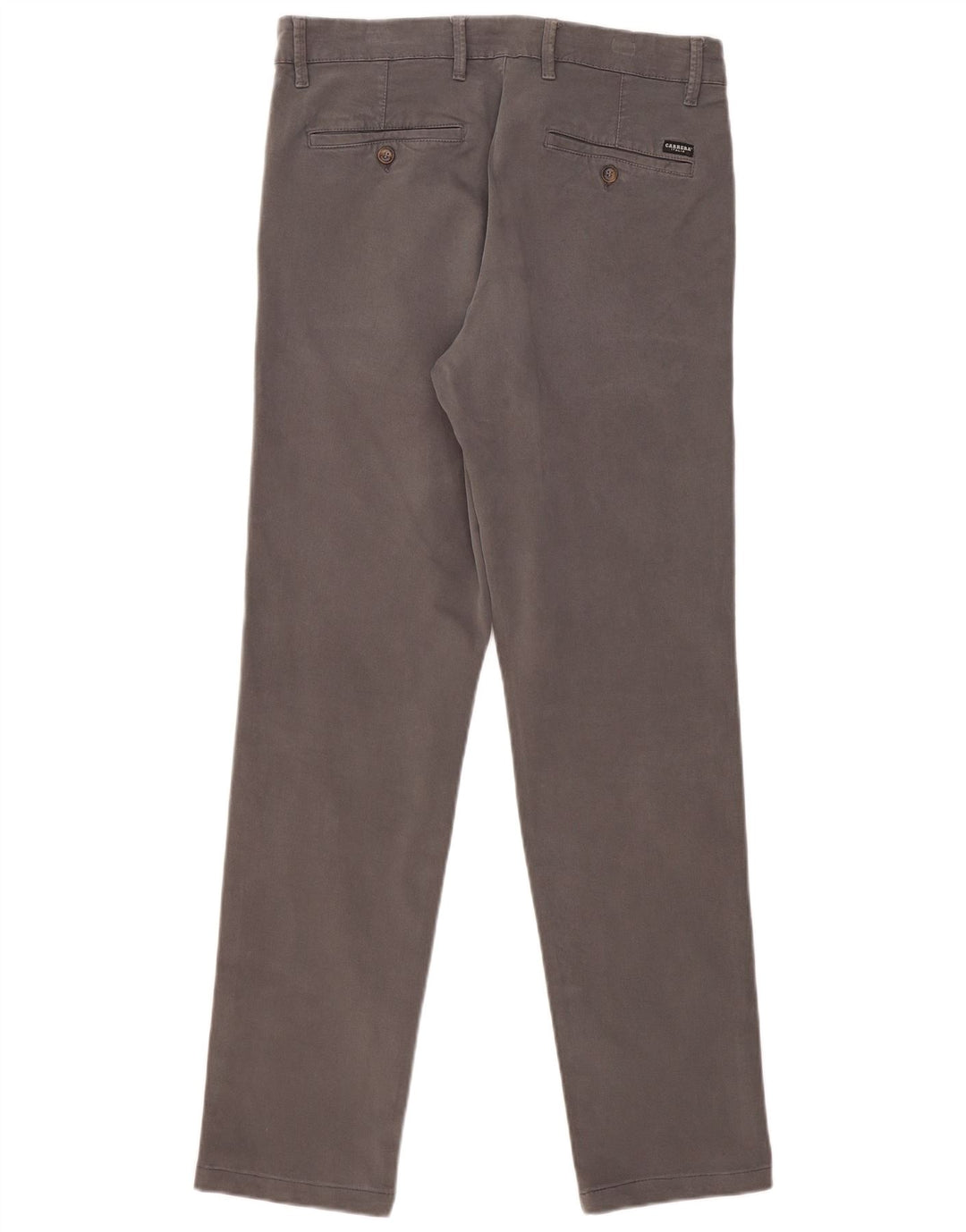 Męskie spodnie typu chino Carrera IT 48 Medium W33 L31 Szara bawełna