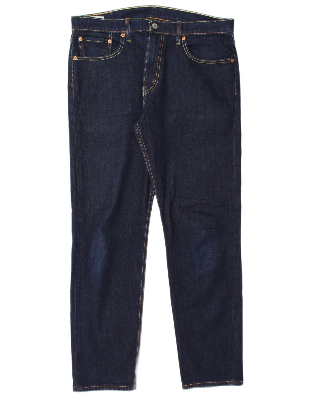 Męskie jeansy Levi's 502 Tapered W33 L32 Granatowa bawełna
