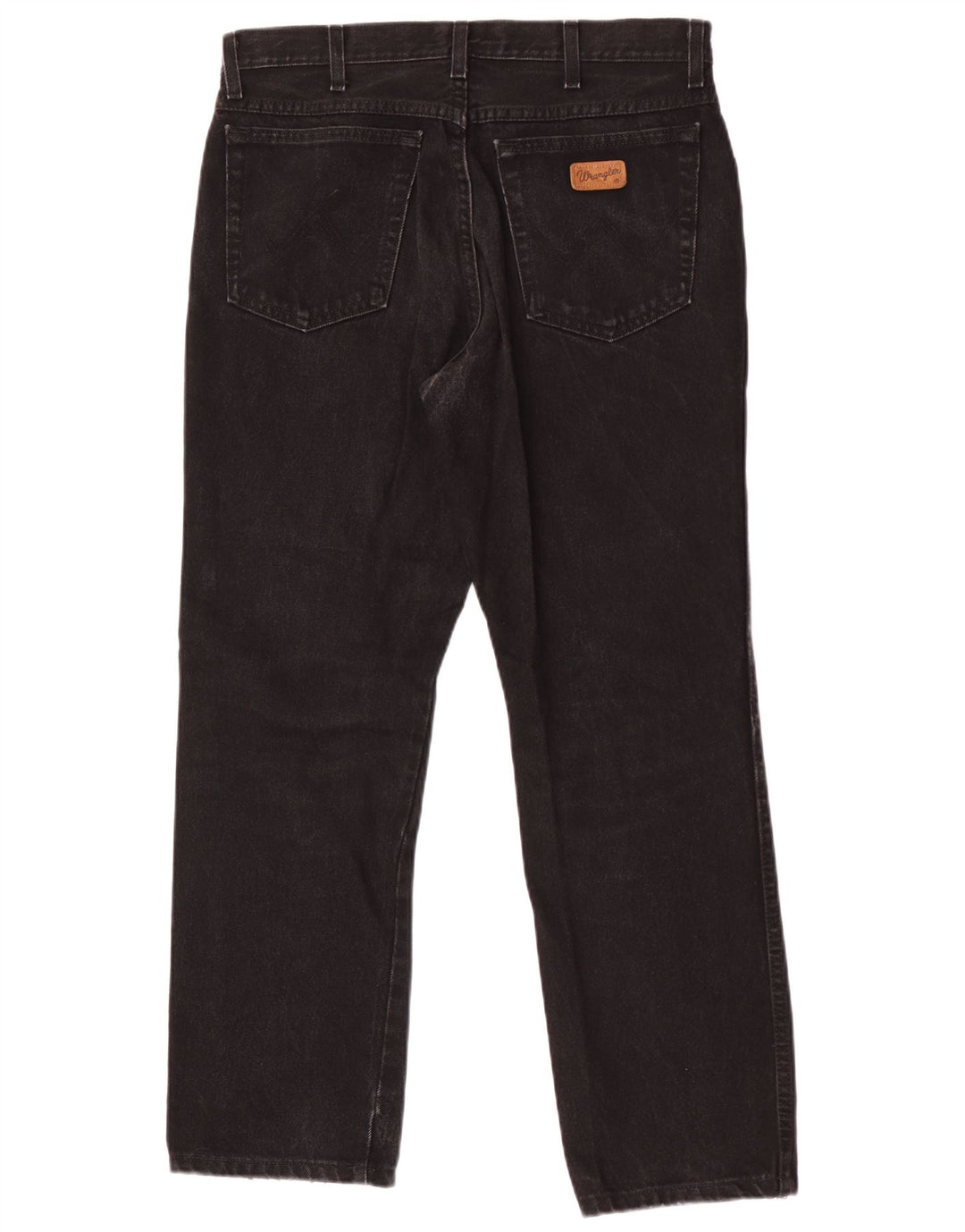Męskie proste dżinsy Wrangler W32 L29 czarne