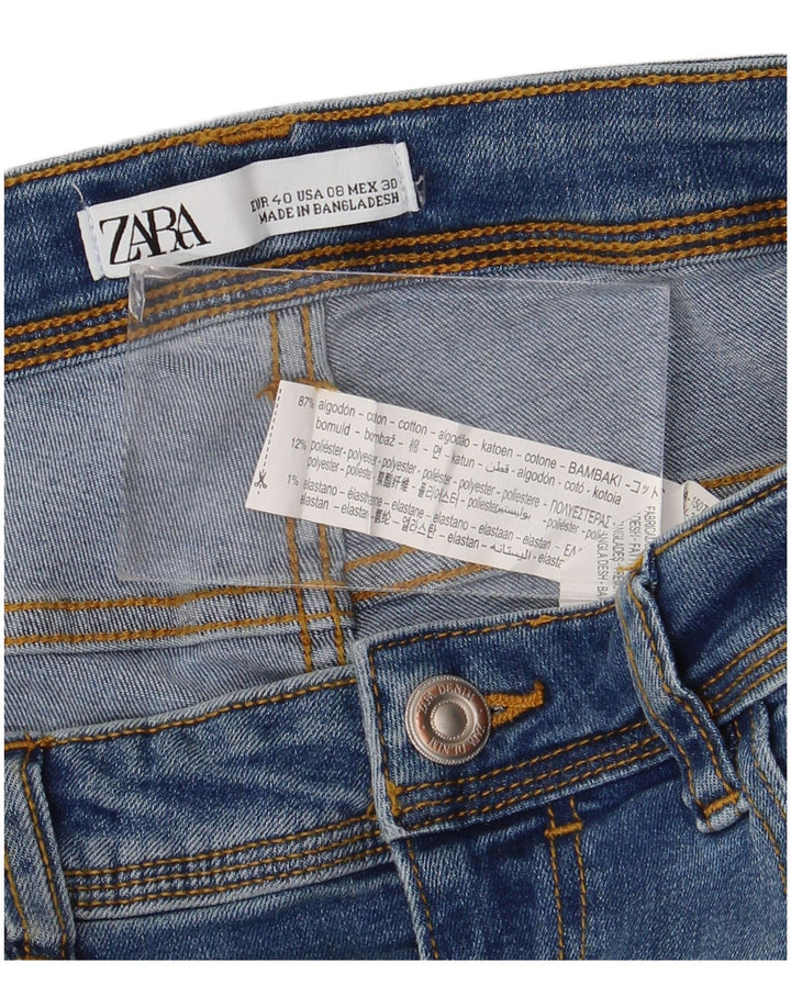Damskie jeansy Zara Slim EU 40 Medium W30 L26 Niebieskie bawełniane