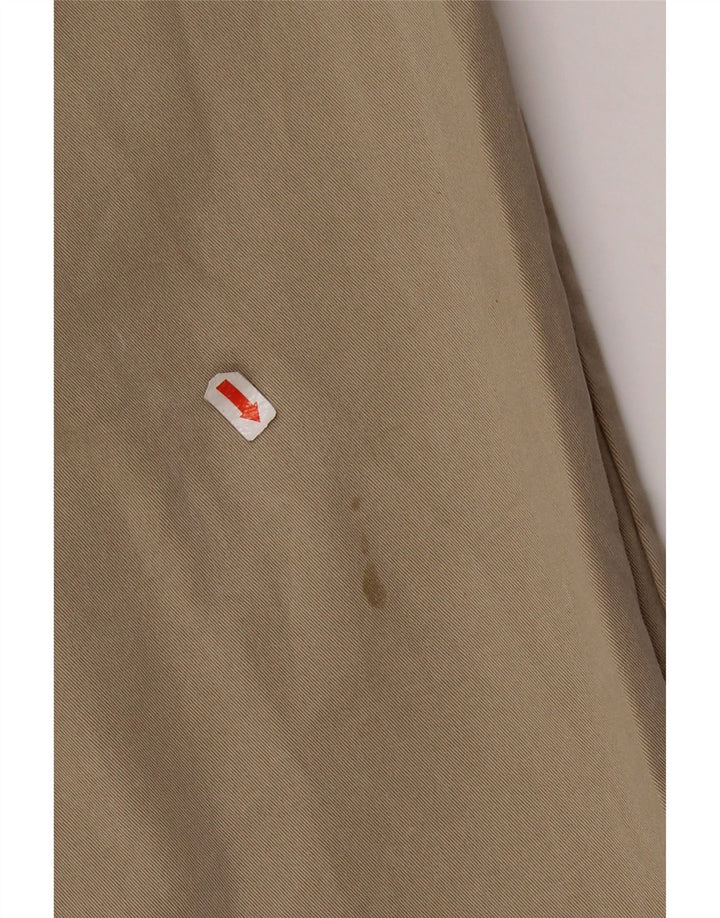 Spodnie męskie IZOD proste chino W38 L30 beżowa bawełna