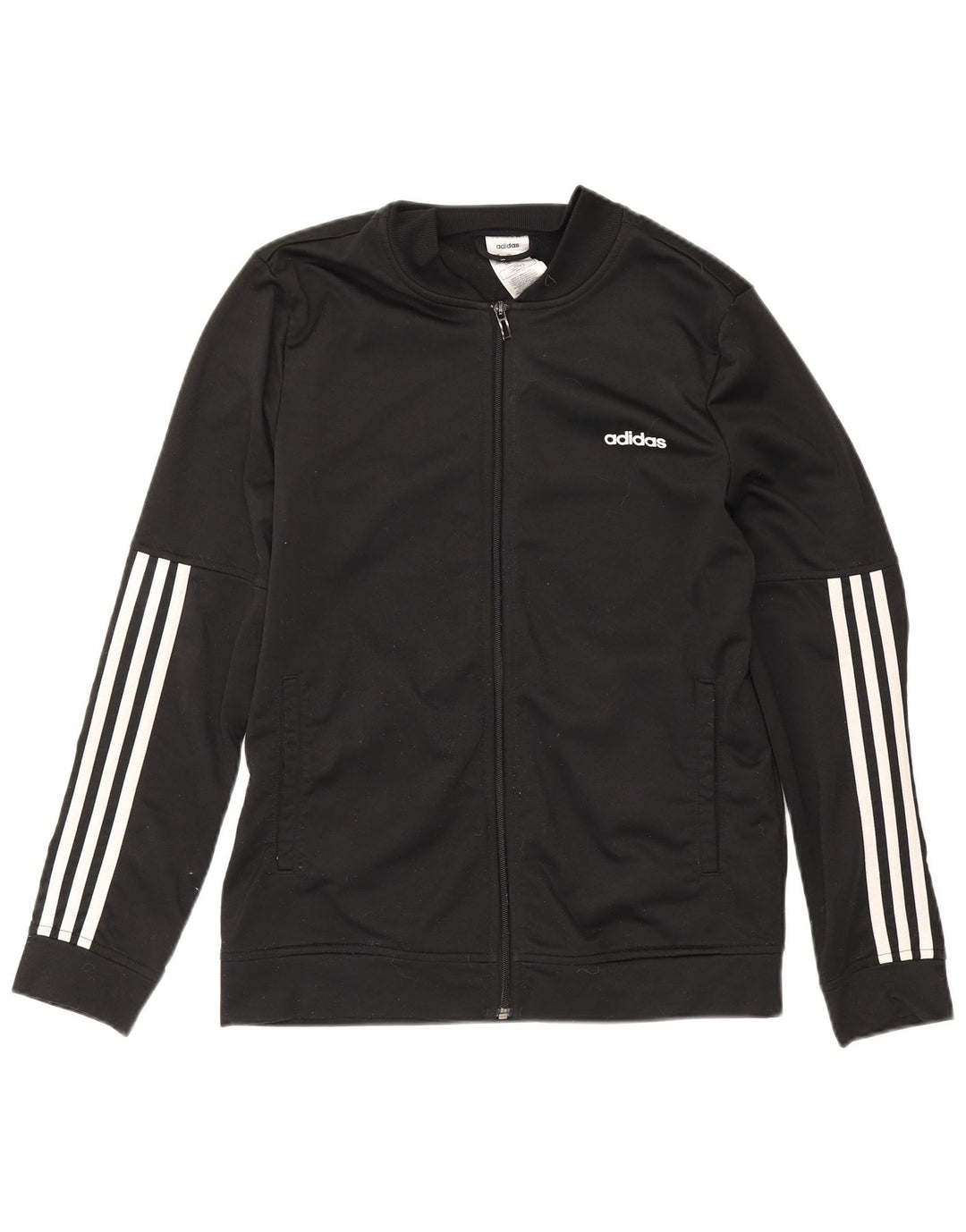Damska kurtka dresowa Adidas UK 16/18, duża, czarna, poliester