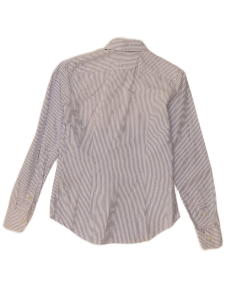 RALPH LAUREN Damska koszula slim fit US 0 XS, bawełniana w niebieskie paski