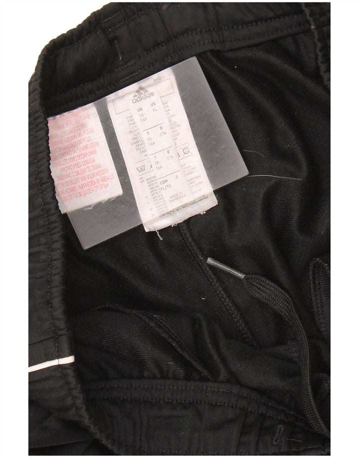 Adidas Dziewczęce Spodnie Dresowe Joggery 15-16 Lat Czarny Poliester
