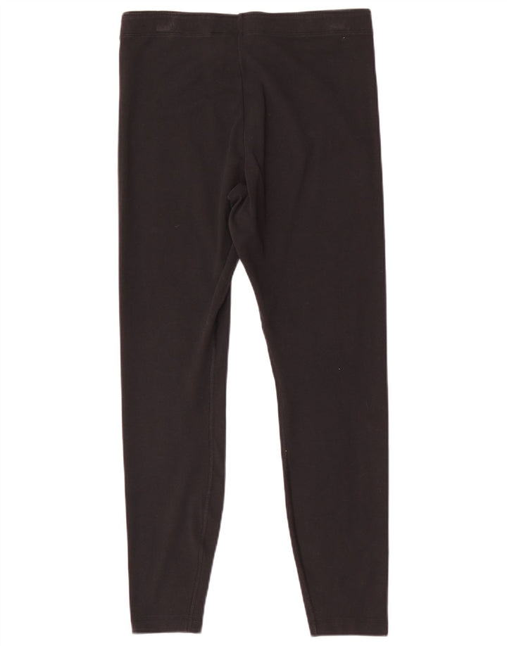 Legginsy damskie Nike UK 14, duże, czarne, bawełniane