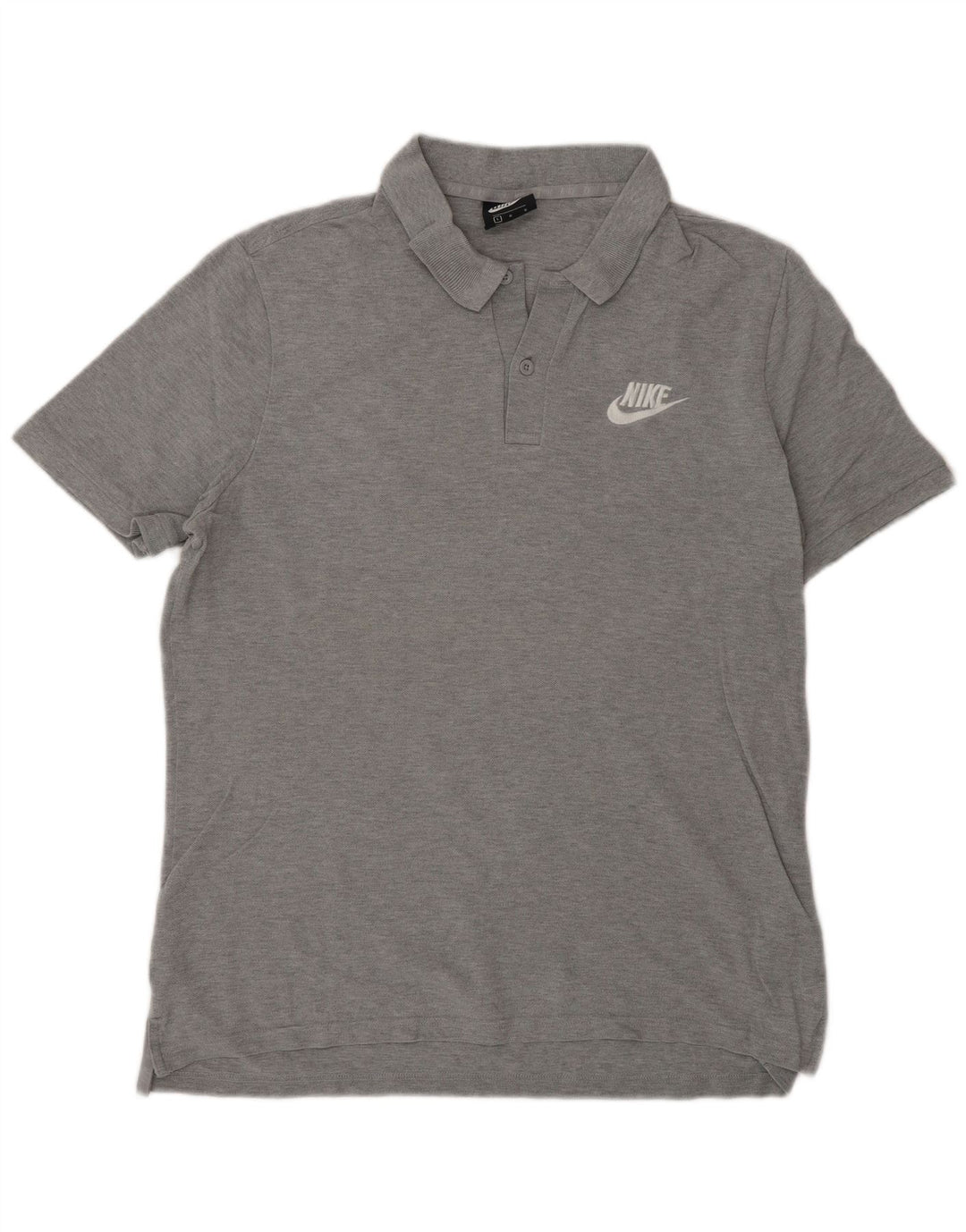 Męska koszulka polo Nike, duża, szara, bawełniana w plamki