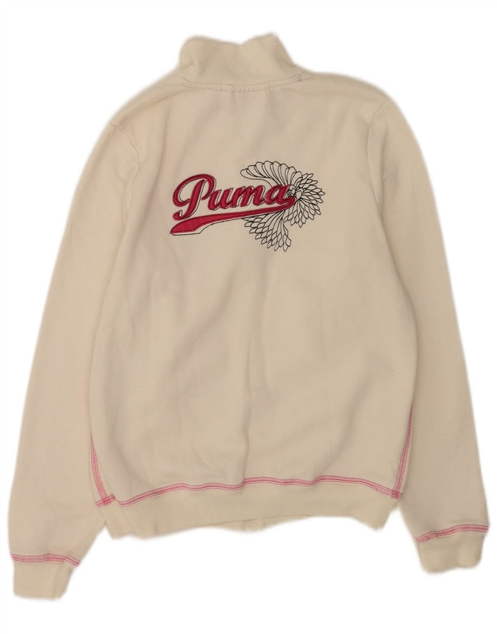 Kurtka dresowa dziewczęca Puma Graphic 11-12 lat biała
